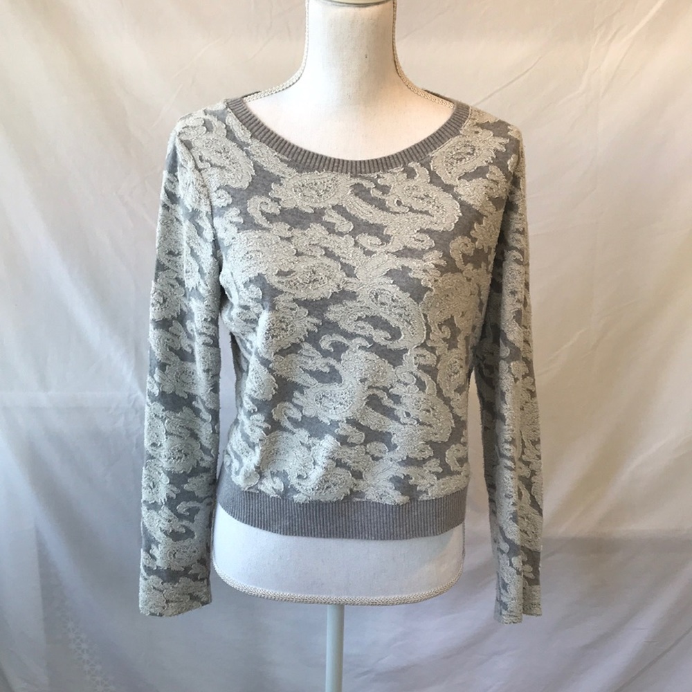 Anthropologie > Postmark Paisley Pullover Sweater